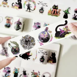 Midnight Mischief Washi Tape Sticker Set