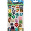 Minecraft Reusable Puffy Stickers (25)