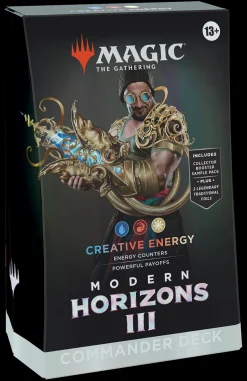 Modern Horizons 3 Creative Energy Commander Deck Magic the Gathering