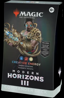 Modern Horizons 3 Creative Energy Commander Deck Magic the Gathering