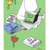 Moomin Gardening (Picnic Reading) Paper Bookmark