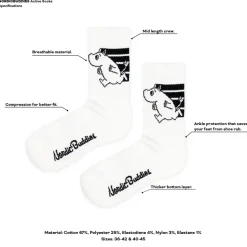 Moomintroll Active Crew Men's Socks (40-45)