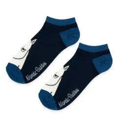 Moomintroll's Temper Blue Ankle Socks (40-46)
