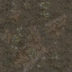 Muddy Streets 90 x 90 cm Grid Gaming Mat