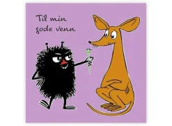 Mummi dobbeltkort - Til min gode venn