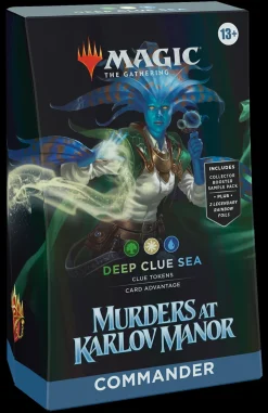 Murders at Karlov Manor Deep Clue Sea Commander Deck Murders at Karlov Manor Magic the Gathering