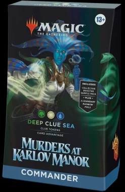 Murders at Karlov Manor Deep Clue Sea Commander Deck Murders at Karlov Manor Magic the Gathering