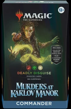 Murders at Karlov Manor Deadly Disguise Commander Deck Murders at Karlov Manor Magic the Gathering
