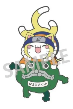 Naruto Uzumaki Hatake Mega Cat Project Nyarturo! Enamel Pin Badge 5 cm