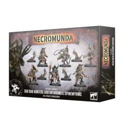 Necromunda Ash Waste Nomads Sha'Dar Hunters & Arthromite Spinewyrms