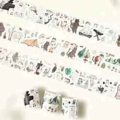Neko Washi Tape Sticker Set