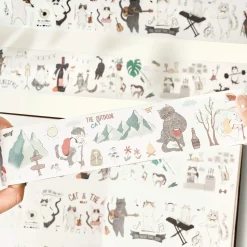 Neko Washi Tape Sticker Set