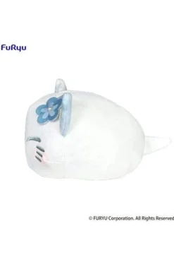 Nemuneko Blue Cat Plush Figure 18 cm