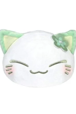 Nemuneko Green Cat Plush Figure 18 cm