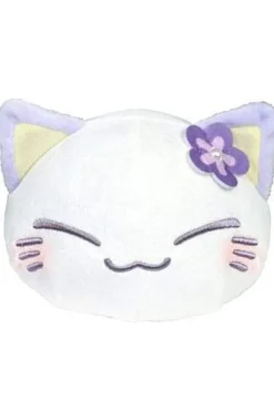 Nemuneko Purple Cat Plush Figure 18 cm
