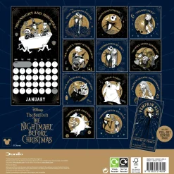 Nightmare Before Christmas 2026 Cal.