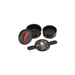 No Face & Lantern Two Layer Round Shape Lunch Box