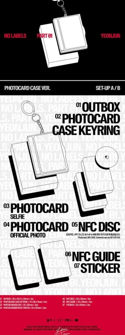 NO LABELS : PART 01 (PHOTOCARD CASE VER.)