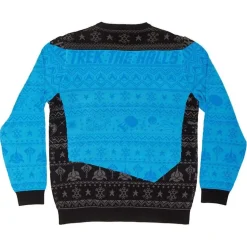 Numskull Star Trek Blue Christmas Jumper