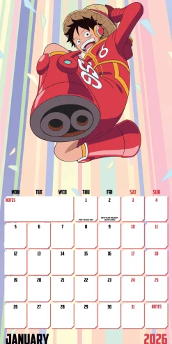 One Piece 2026 Square Calendar