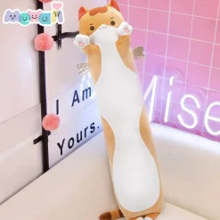 Orange Kitten Long Family Plush Figure 130 cm
