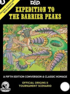 Original Adventures Reincarnated Vol. 3 Expedition to the Barrier Peaks