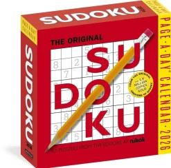 Original Sudoku Page-A-Day® Calendar 2026