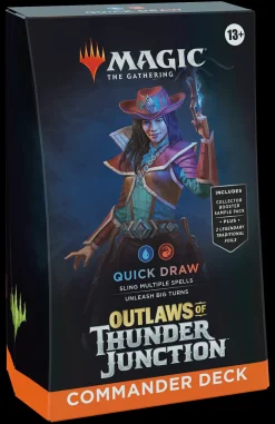 Outlaws of Thunder Junction Quick Draw Commander Deck Outlaws of Thunder Junction Magic the Gathering