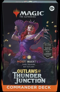 Outlaws of Thunder Junction Most Wanted Commander Deck Outlaws of Thunder Junction Magic the Gathering