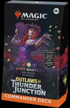 Outlaws of Thunder Junction Most Wanted Commander Deck Outlaws of Thunder Junction Magic the Gathering