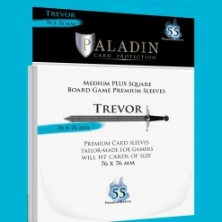 Paladin Trevor Board Game Sleeves 76x76 mm (55)