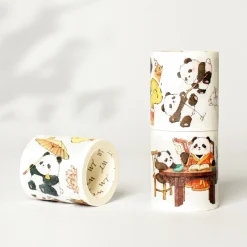 Panda Pilgrimage Washi Tape Sticker Set