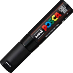 PC8K  Chisel 8mm  24 Black
