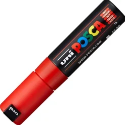 PC8K  Chisel 8mm  15 Red