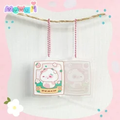 Peach Cow Key Ring 5,5x5,5 cm