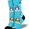 Penguins Blue Socks (35-42)