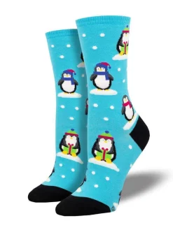 Penguins Blue Socks (35-42)