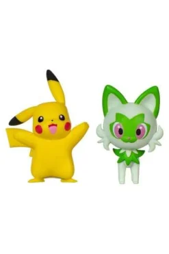 Pikachu & Sprigatito Battle Mini Figure 2-Pack
