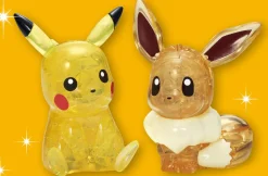 Pikachu and Eevee Crystal Puzzle
