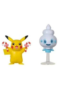Pikachu, Vanilite Holiday Edition Battle Figure Set 2-Pack