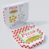 Pizza Pepperoni Poly White, Green /Red (7)