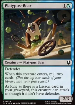 Platypus-Bear (Enkeltkort)