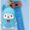 Pochacoo Raincoat Series Keychain with Hand Strap