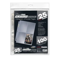 4-Pocket Pages Platinum Series Display (25) Portfolio