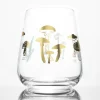 Poisonous Mushrooms Wine Glass