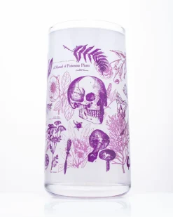 Poisonous Plants Drinking Glass