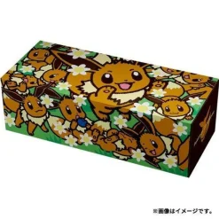 Pokemon Center Original Eevee Large Gathering Card Box Deck Box, Pokemon