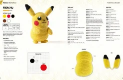 PokeMon Crochet: Bring Your Favorite PokeMon to Life with 20 Cute Crochet Patterns