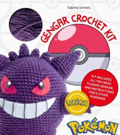 PokéMon Crochet Gengar Kit: Includes Materials to Make Gengar and Instructions for 5 Other PokéMon