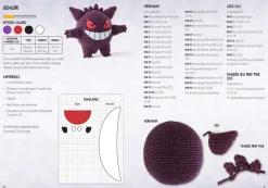 PokéMon Crochet Snorlax Kit: Includes Materials to Make Snorlax and Instructions for 5 Other PokéMon